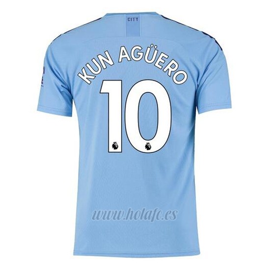 Comprar Camiseta Manchester City Jugador Kun Aguero Primera 2019 2020